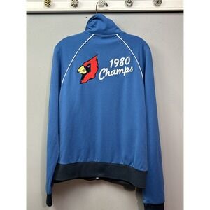 Vintage Louisville‎ Cardinals Jacket Mens Medium NCAA Basketball 1980 Champs 80s